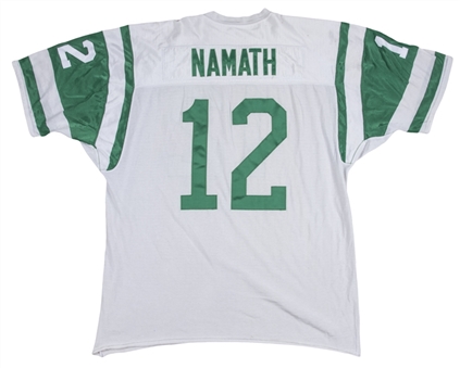 1969-72 Joe Namath Game Issued New York Jets #12 Road Jersey (MEARS)